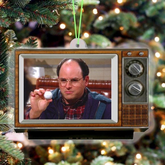 Telesca Other - Seinfeld George Marine Biologist Ep. TV Set Christmas Tree Holiday Ornament NEW
